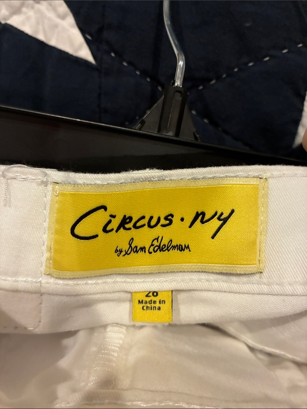Circus NY by Sam Edelman NWT White Denim Utility Mini Skirt 2 Avail Sz 26 & 28 - Picture 10 of 10